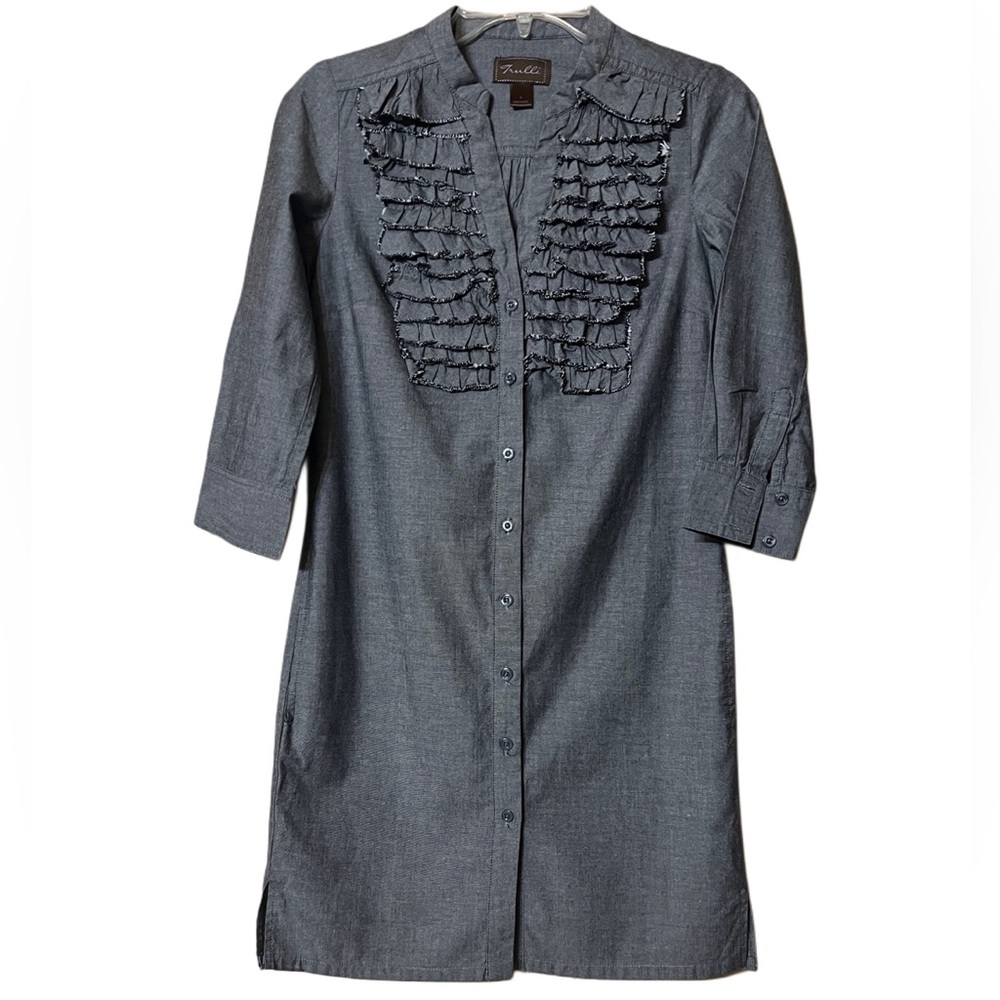 Trulli Dress | Gray | Size 0 | Pockets